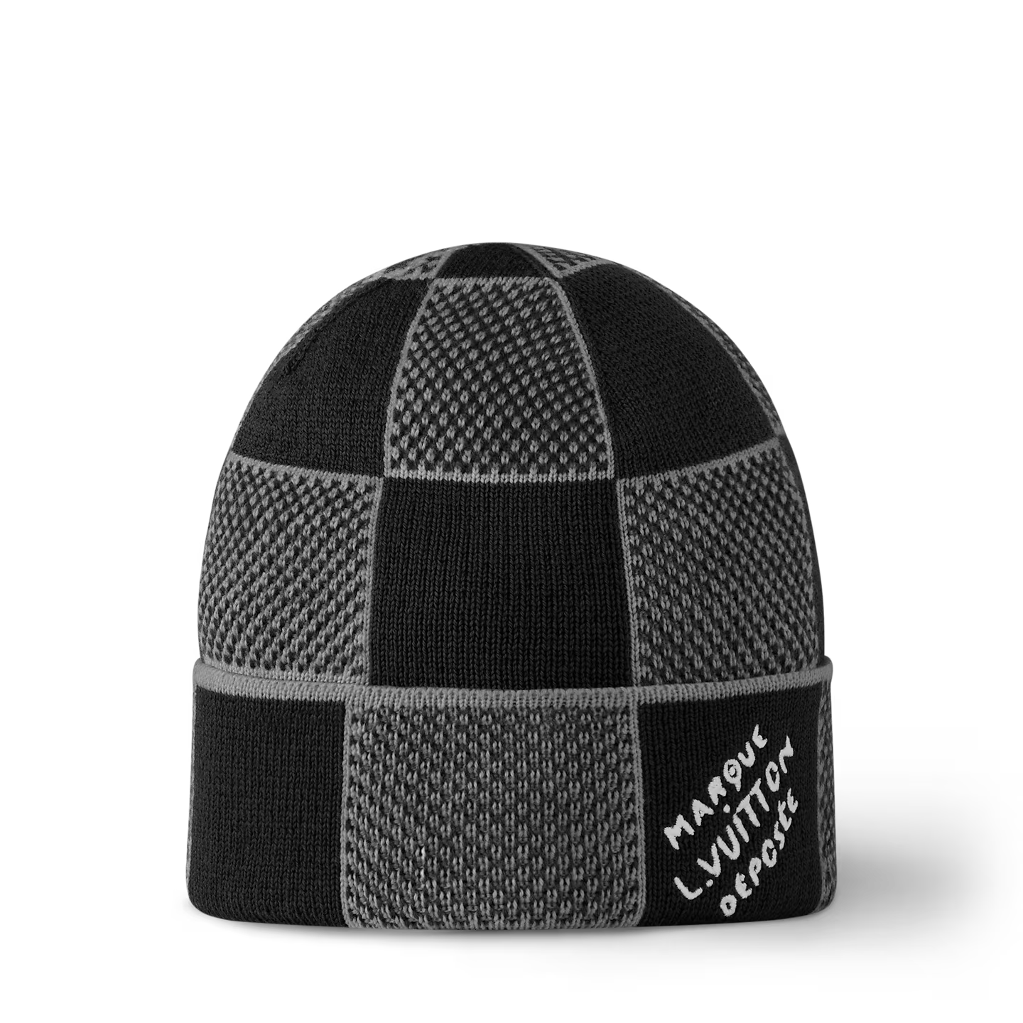 Lv Beanie (Black N' Grey)