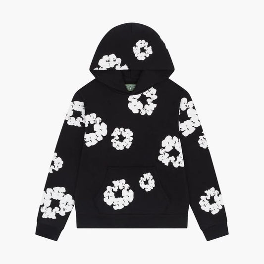 Denim Tear Hoodie (Black)