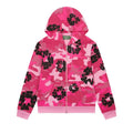 DENIM TEARS wreath zip hoodie (Pink)