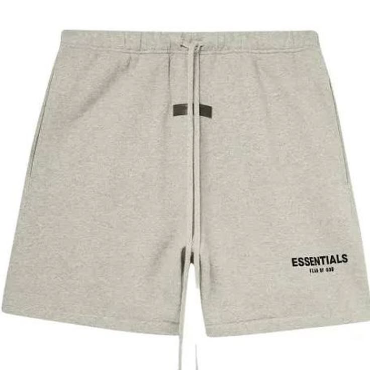Essential Fear of God Shorts (Light Grey)