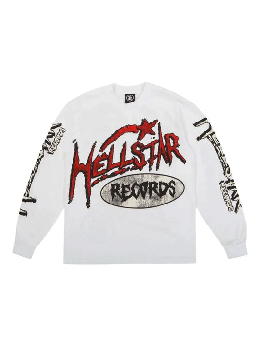 HELLSTAR Records T-shirt (White)