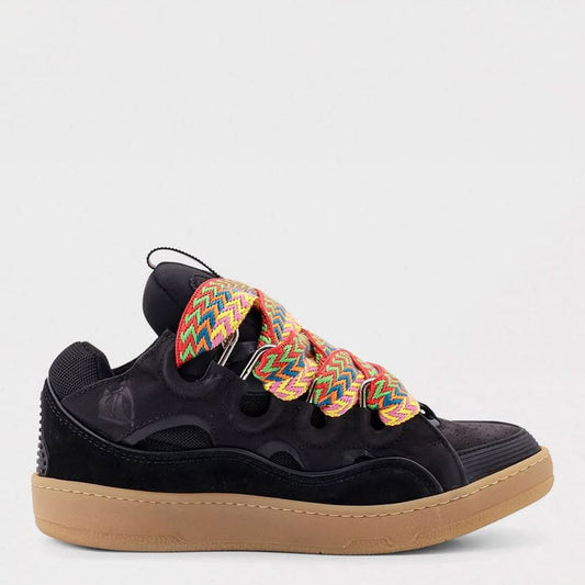 Lanvin Curb (Black Multi Color Strings)