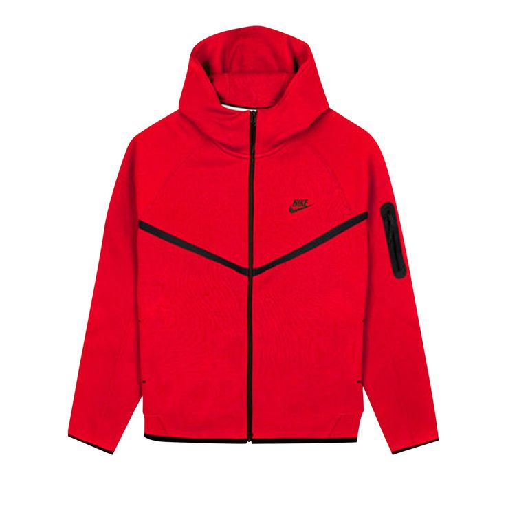 Nike Tech Hoodie (Red)