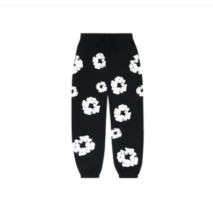 Denim Tear Sweatpants (Black 'N White)
