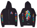 Chrome Heart Hoodie (Black N' Multi Color)