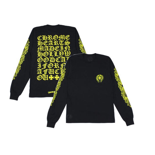 Chrome Heart Long Sleave (Black 'N Yellow)