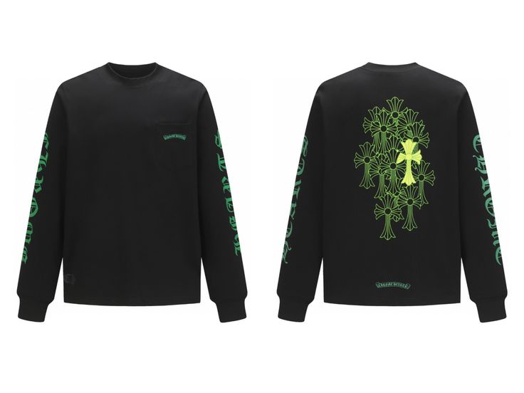 Chrome Heart Sweater (Black N' Green)