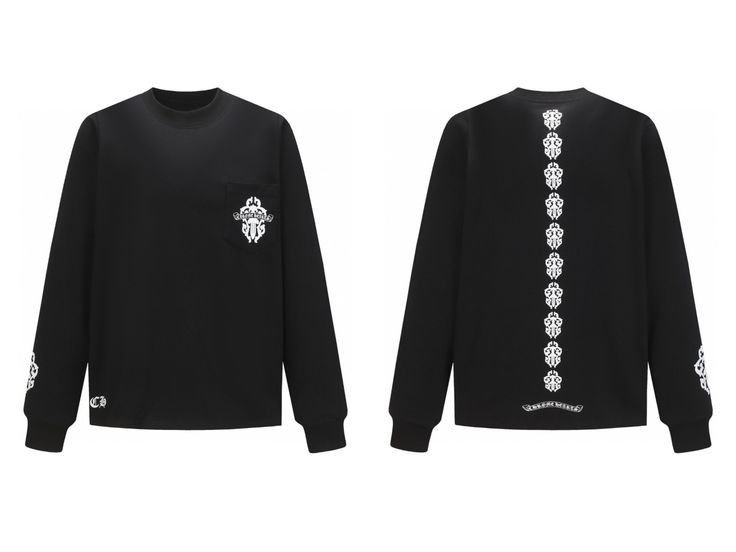 Chrome Heart Sweater (Black N' White)