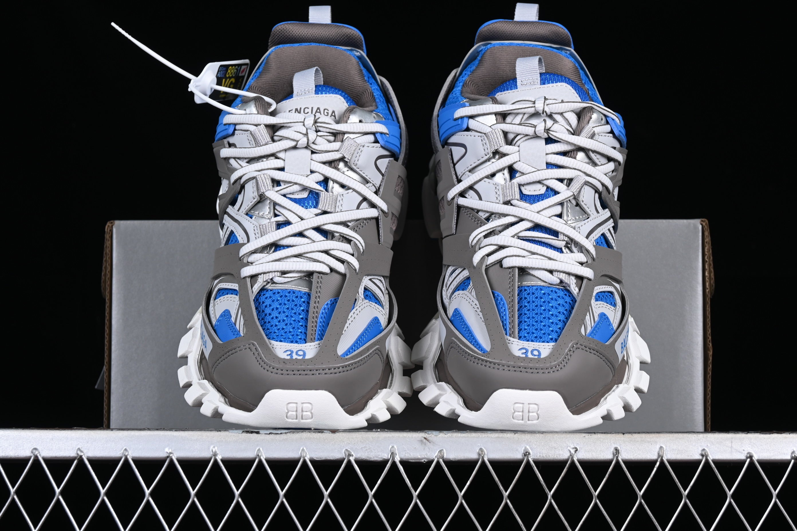 Balenciaga Track's (Blue N' White)