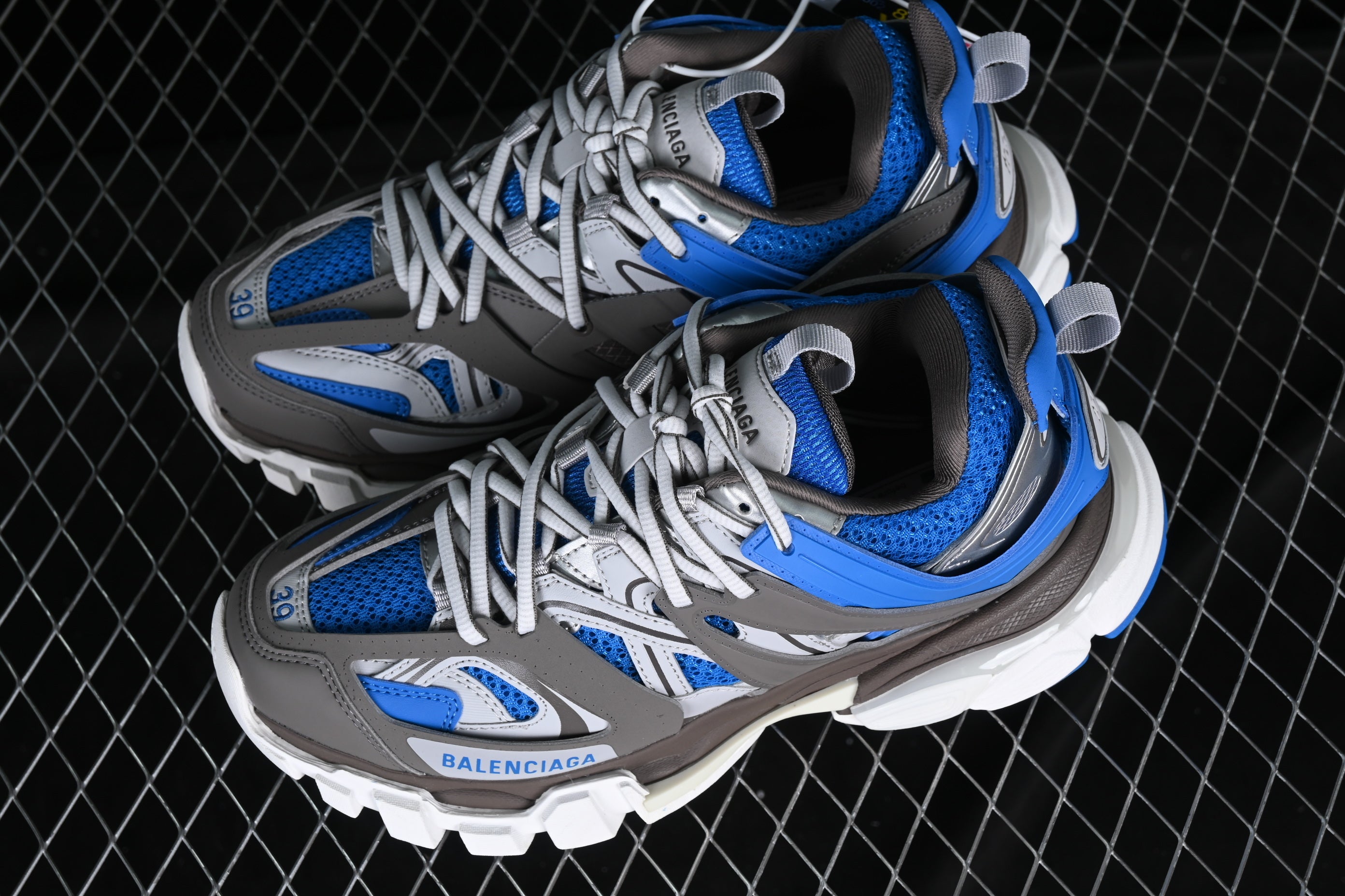 Balenciaga Track's (Blue N' White)