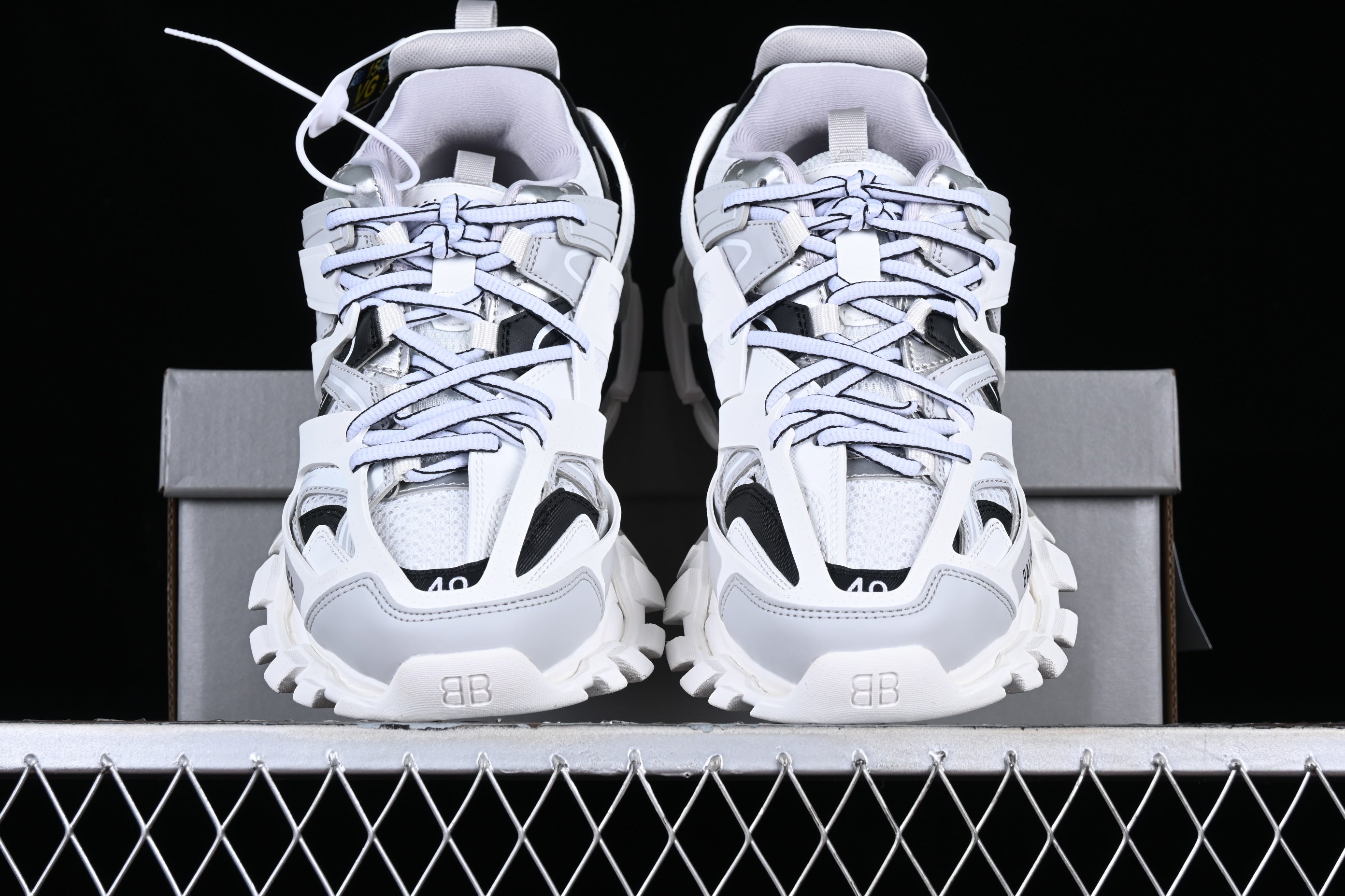 Balenciaga Tracks (White N' Black)