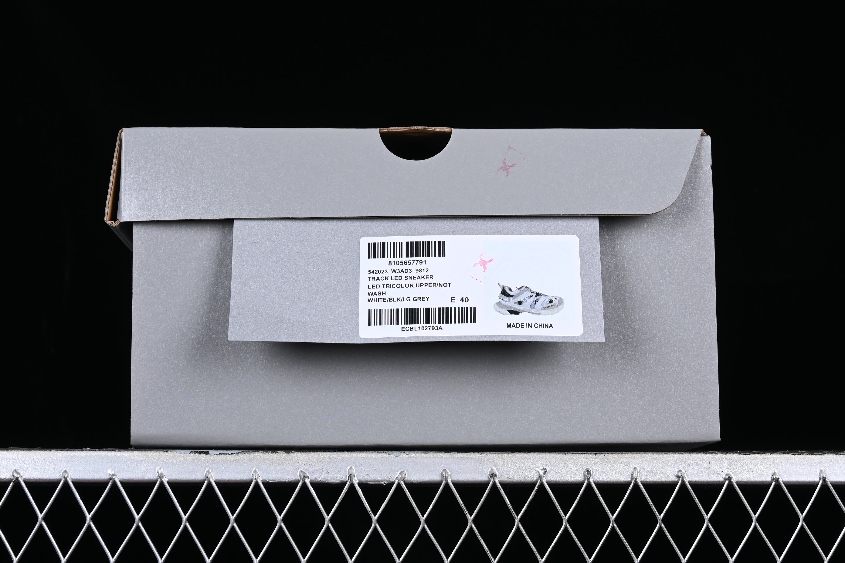 Balenciaga Tracks (White N' Black)