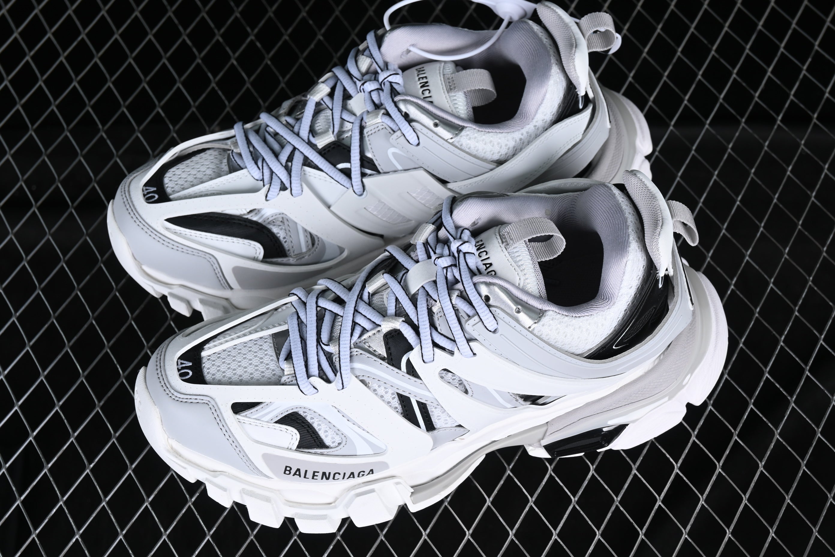 Balenciaga Tracks (White N' Black)