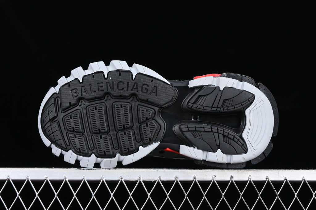 Balenciaga Track's (Silver N' Red)