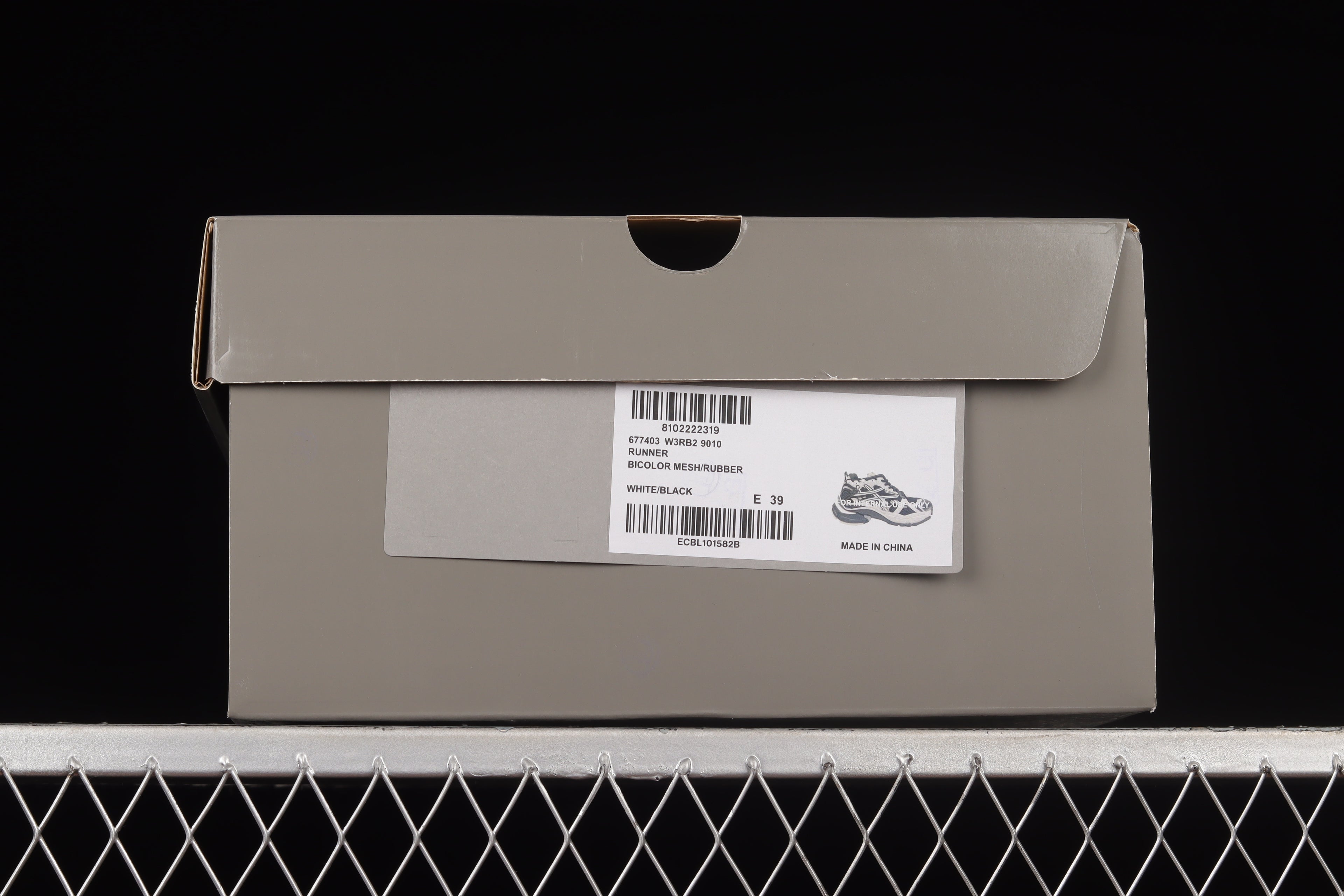 Balenciaga Runners (Black N' White)