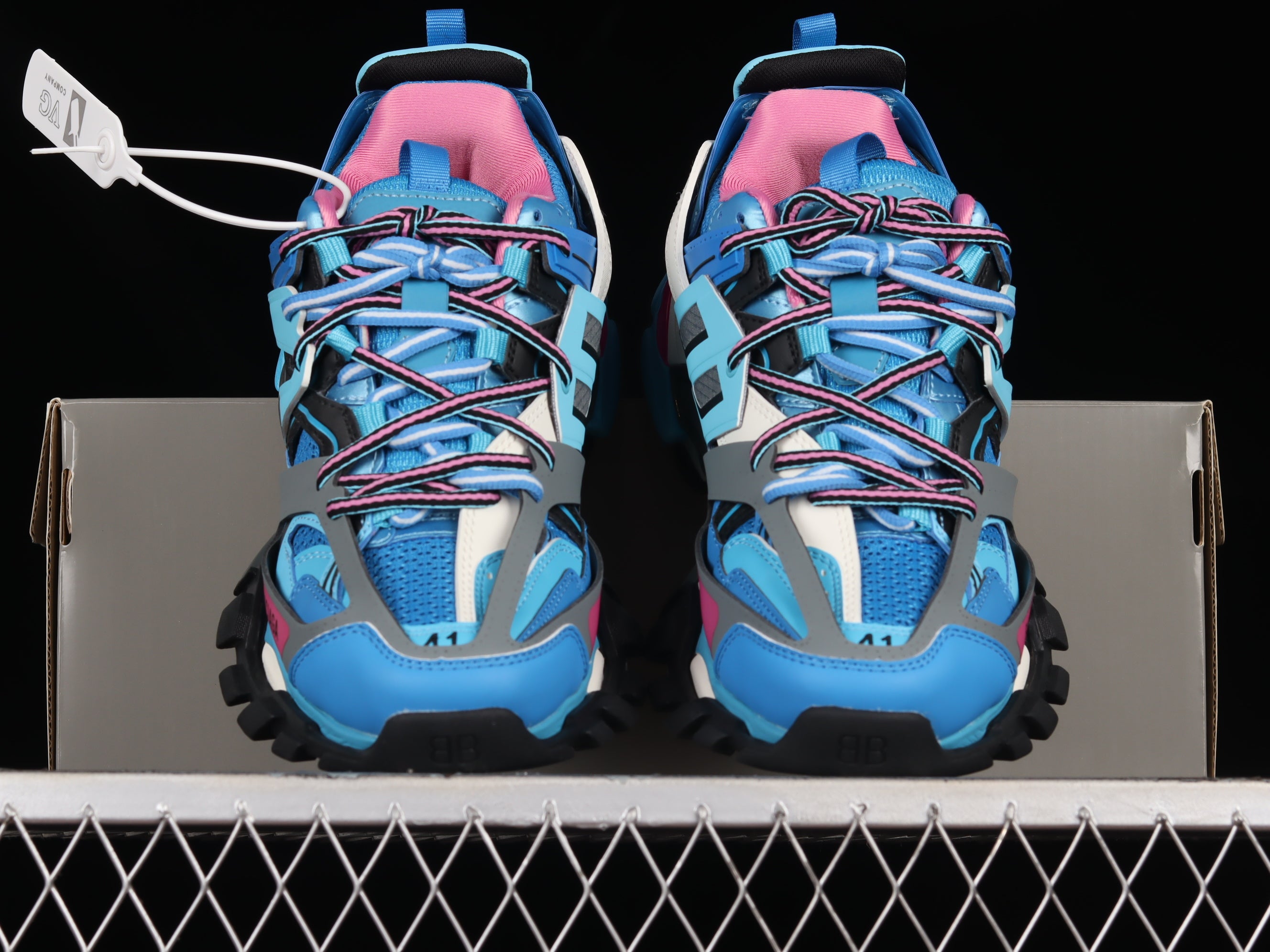 Balenciaga Track's (Blue N' Pink)