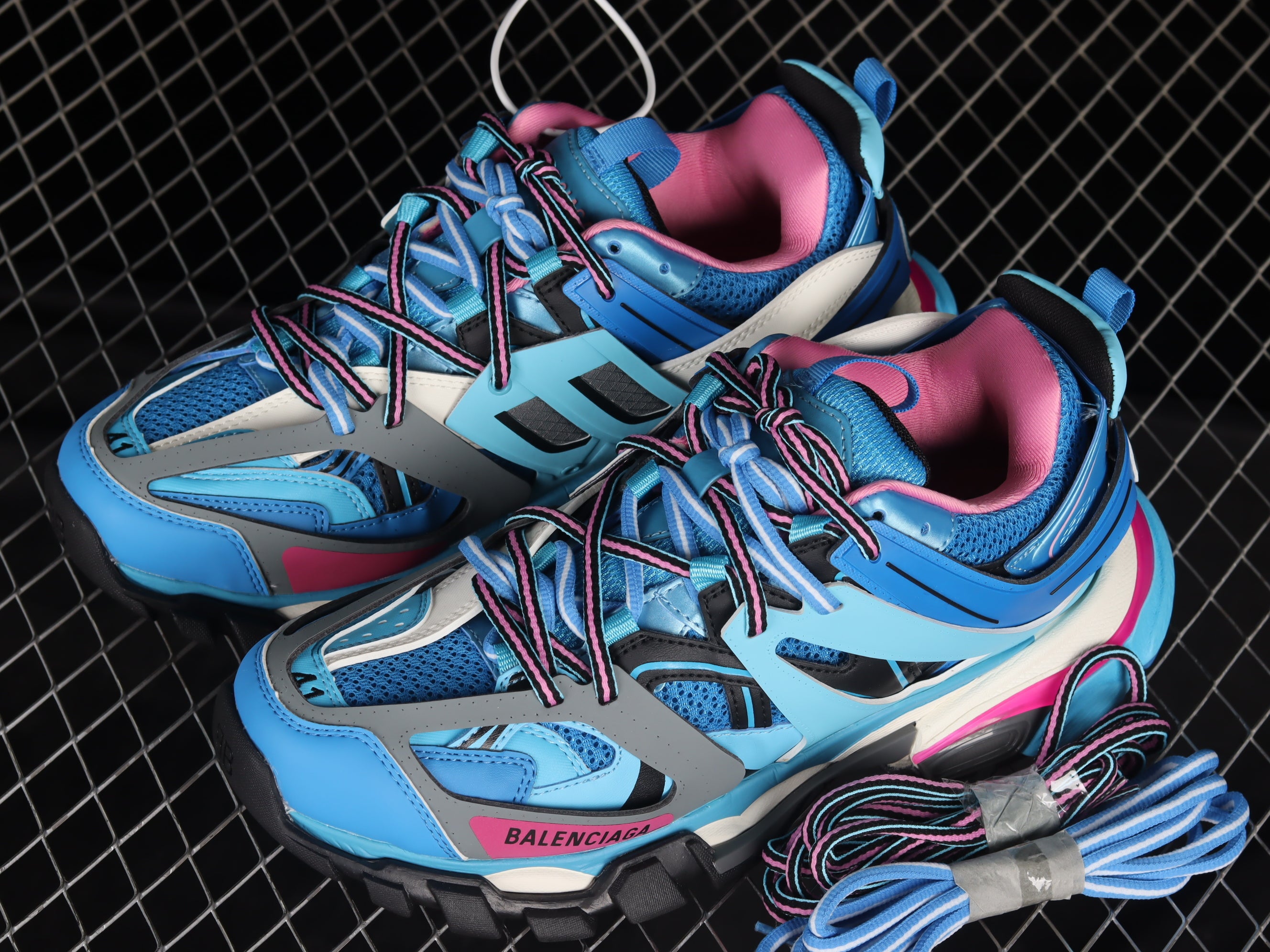 Balenciaga Track's (Blue N' Pink)